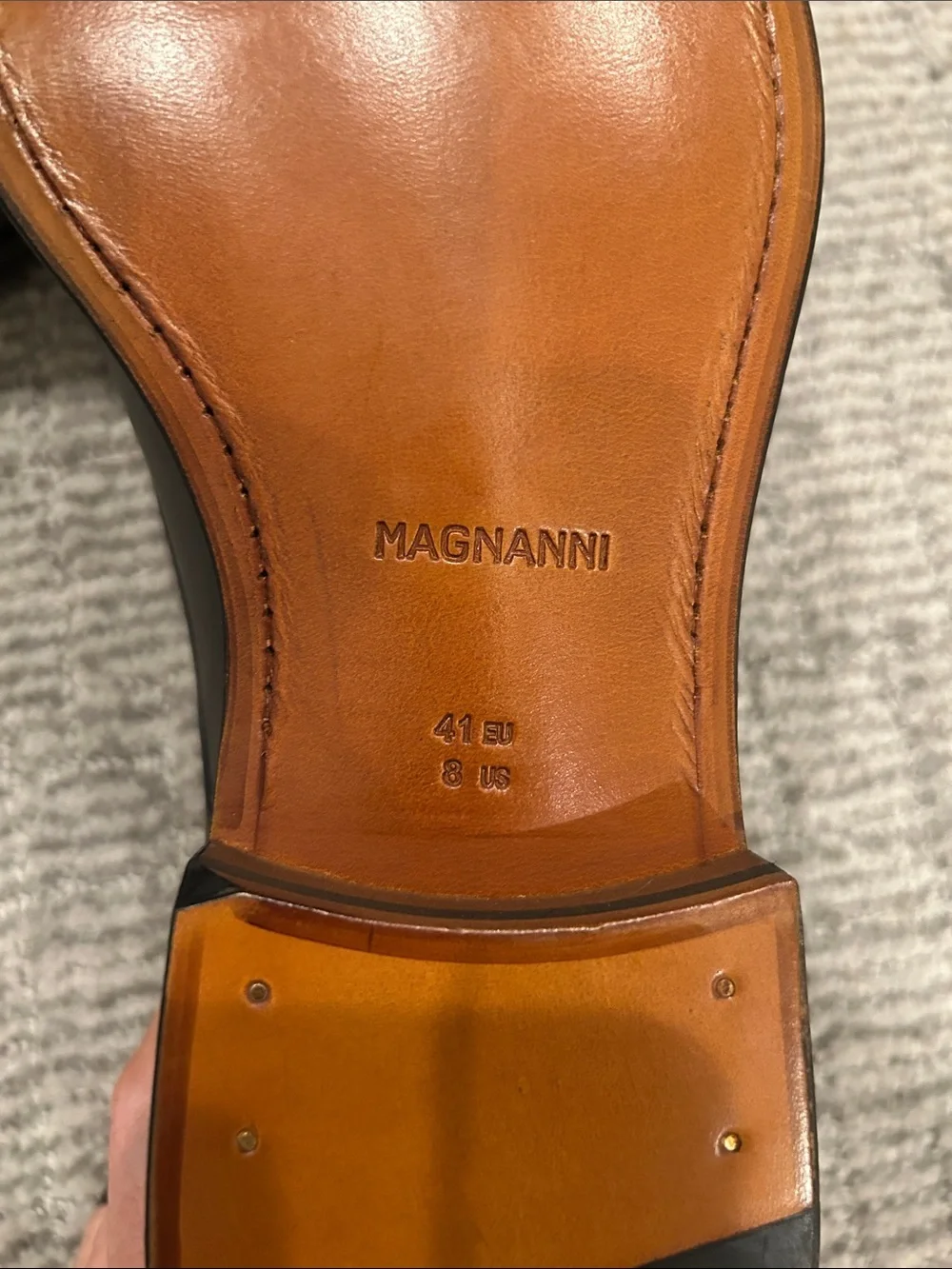 Magnanni Men's Omnia Double Monk Strap Loafers 8